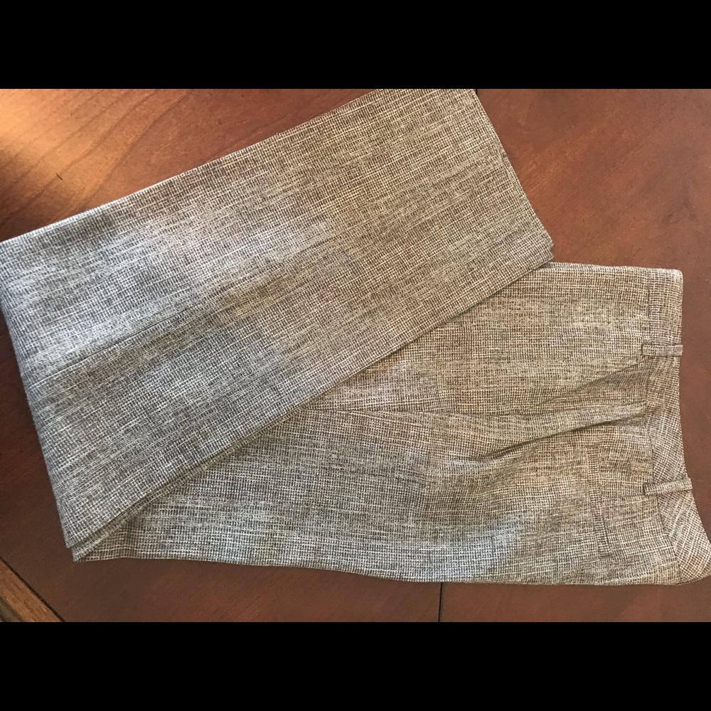 Lafayette 148 lined wool pants